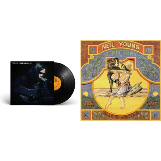 Neil Young - Young Shakespeare & Homegrown - LP Vinyl Bundle