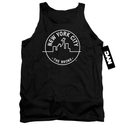 New York City See Nyc Bronx Mens Tank Top Shirt Black