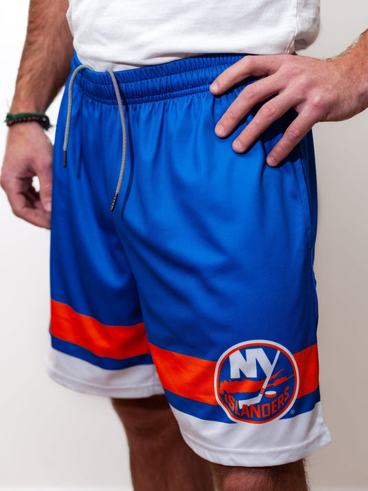 New York Islanders Mesh Hockey Shorts