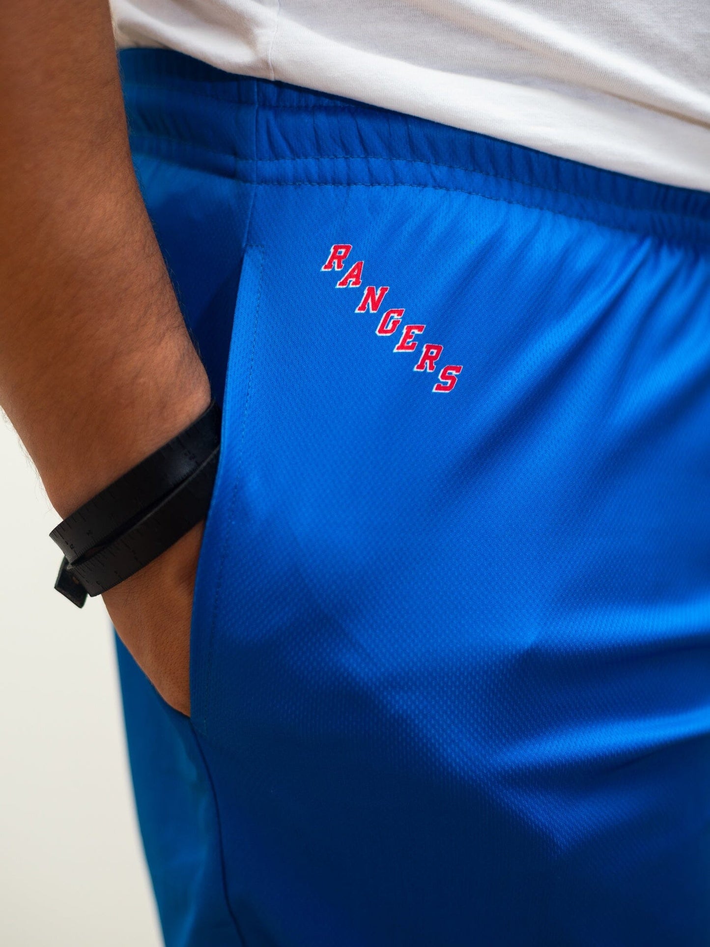 New York Rangers Mesh Hockey Shorts