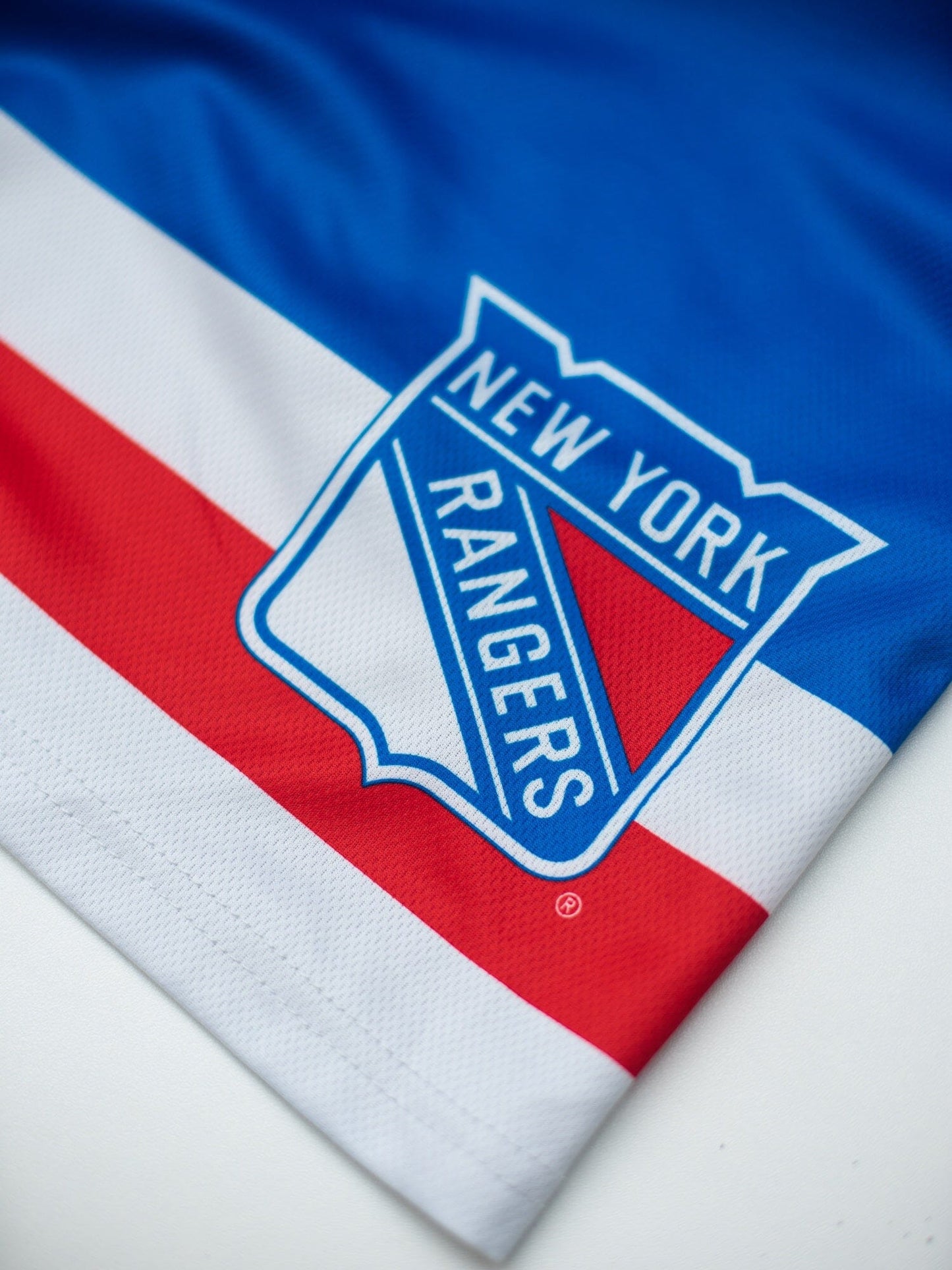 New York Rangers Mesh Hockey Shorts