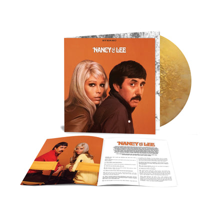 Nancy & Lee (LITA Sundown Gold metallic/Clear)  Vinyl Record