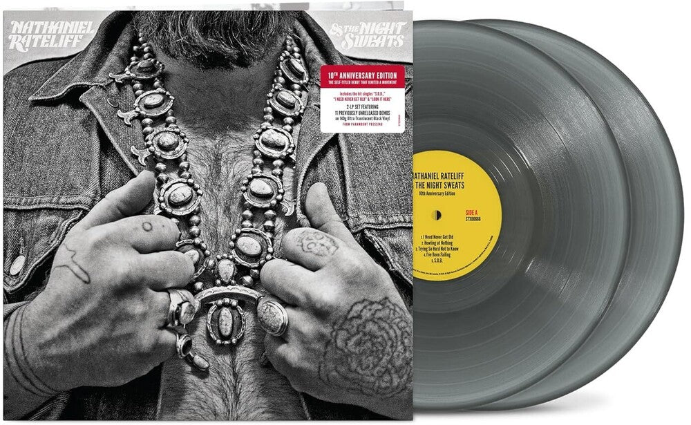 Nathaniel Rateliff & The Night Sweats - 10th Anniversary (Translucent Black 2-LP) Vinyl Record