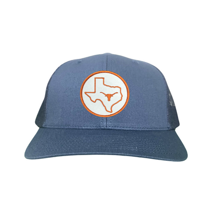 Texas Longhorns Circle State with Steer Head / Hats / 044 / UT9038 / KC Hat