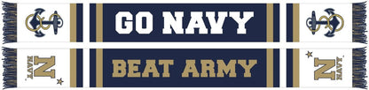 NAVY SCARF -  Go Navy Beat Army!