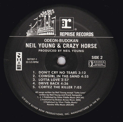 Neil Young with Crazy Horse – Odeon Budokan (LP Vinyl) Vinyl Record