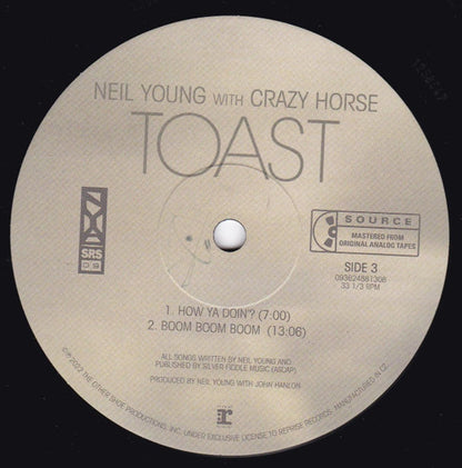 Neil Young with Crazy Horse – Toast (2-LP Vinyl) Vinyl Record