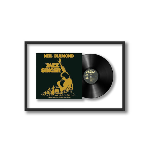 Neil Diamond The Jazz Singer Framed Vinyl Record