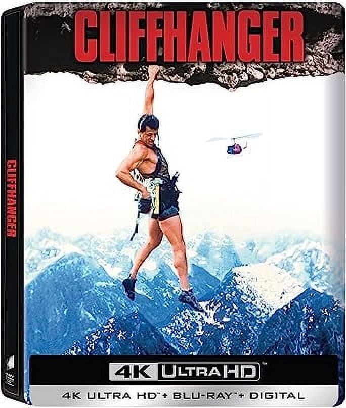 Cliffhanger - 30th Anniversary Limited Edition Steelbook (4K Ultra HD + Blu-ray + Digital)