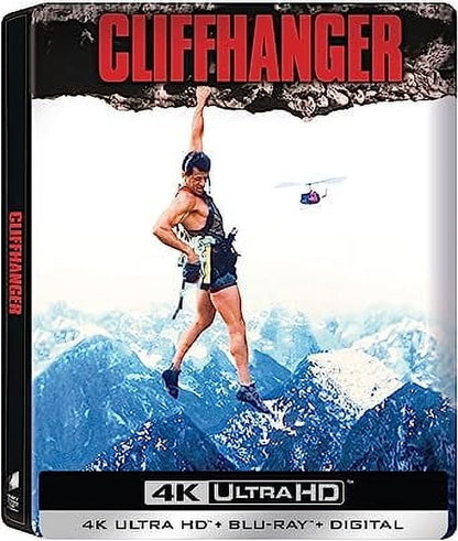 Cliffhanger - 30th Anniversary Limited Edition Steelbook (4K Ultra HD + Blu-ray + Digital)