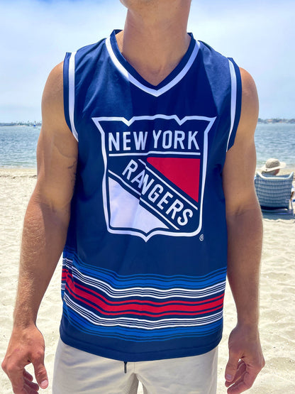 New York Rangers 2024 Alternate Hockey Tank