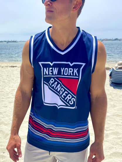 New York Rangers 2024 Alternate Hockey Tank