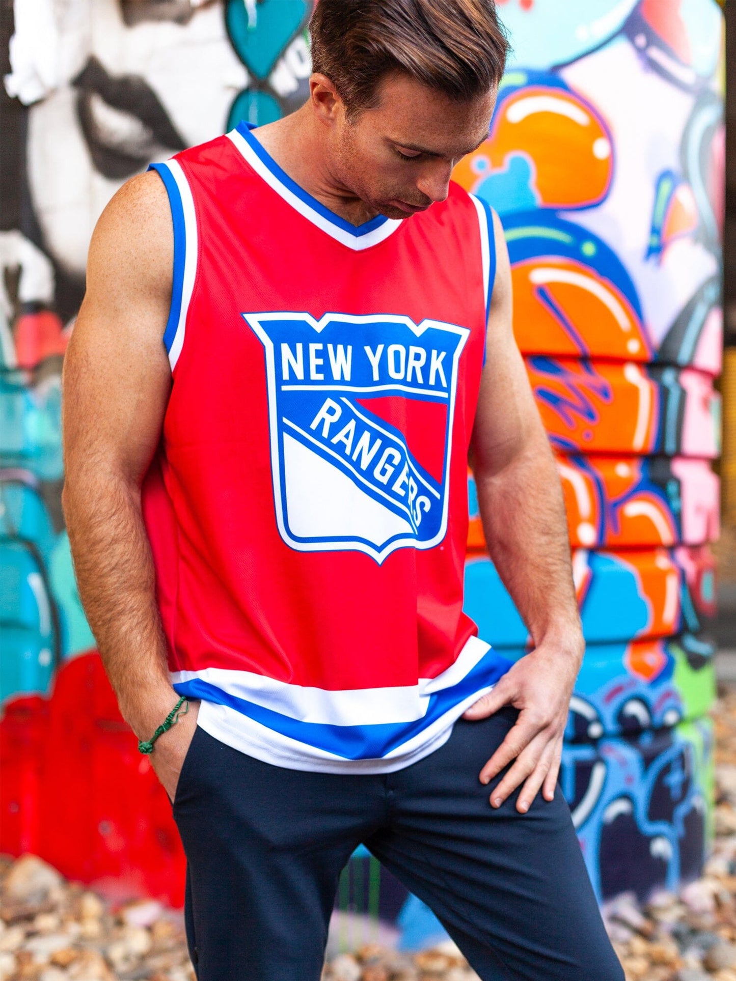 New York Rangers "99 Series" Mash-up Hockey Tank