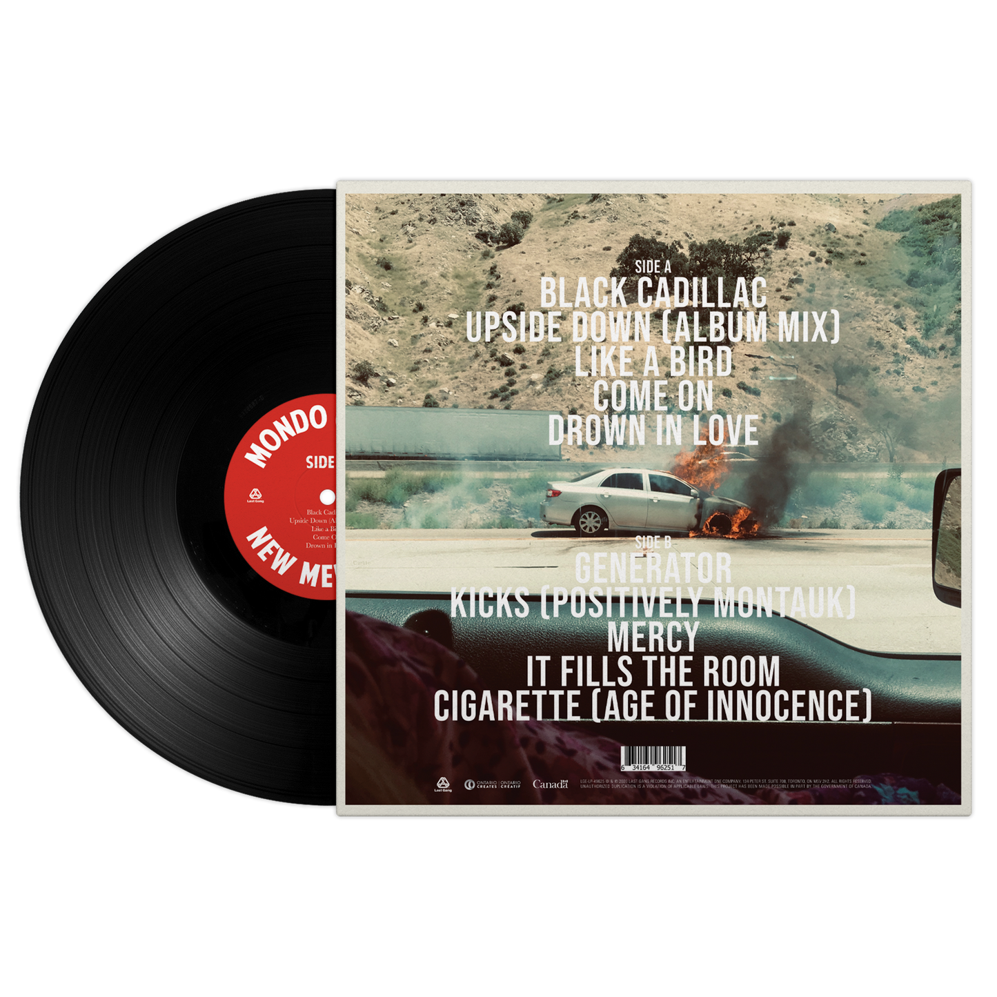 Mondo Cozmo - New Medicine Vinyl Record