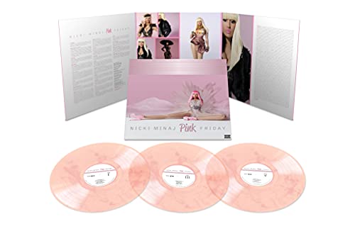 Pink Friday (10th Anniversary) [Deluxe Pink/White Swirl 3 LP] [Vinyl] Vinyl Record