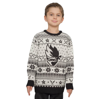 Youth Fortnite Ninja Logo Christmas Sweater
