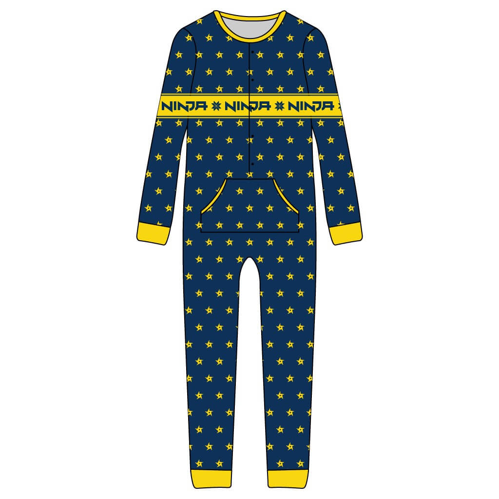 Youth Fortnite Ninja Christmas Pattern Jumpsuit