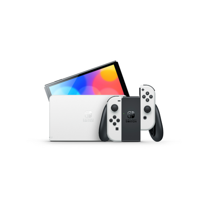 Nintendo - Switch Console Neon Red & Blue: OLED Model - Mario Kart 8 Deluxe Bundle (2024)