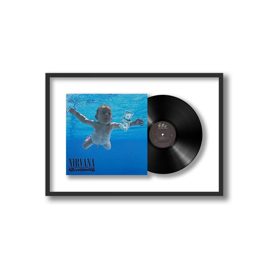 Nirvana Nevermind Framed Vinyl Record