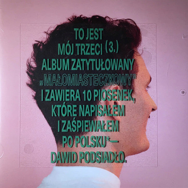 Dawid Podsiadlo - Malomiasteczkowy [Import] Vinyl Record Album Cover