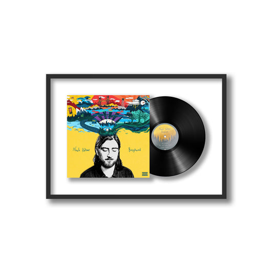 Noah Kahan Busyhead Framed Vinyl Record