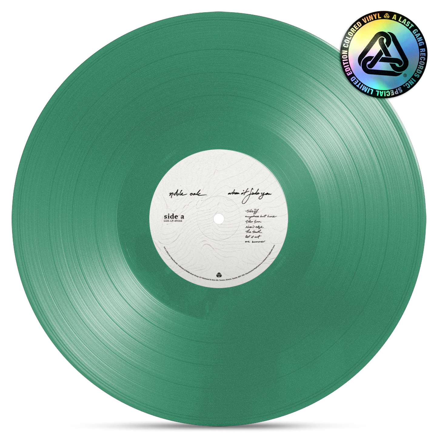 Noble Oak - When It Finds You Vinyl Record