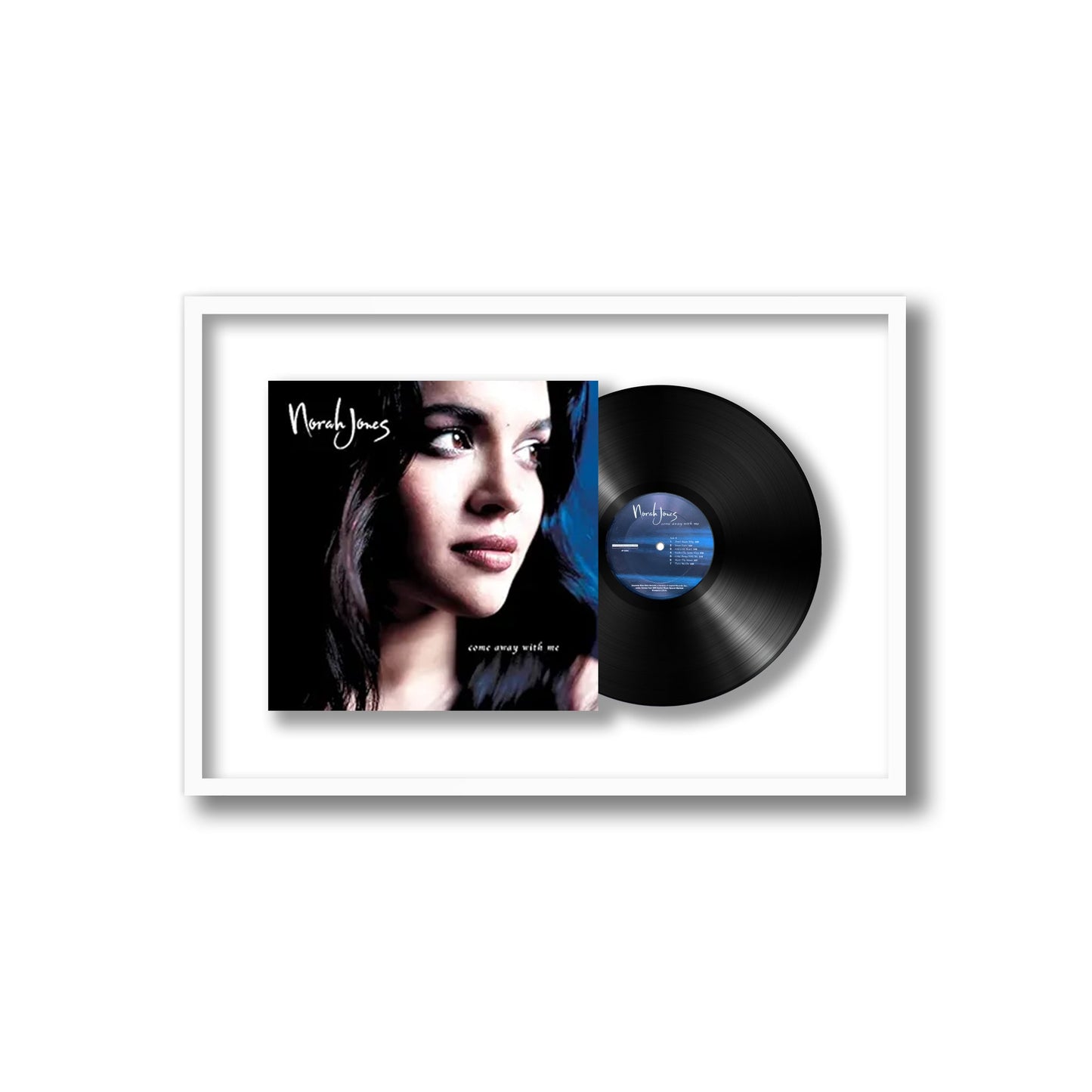Norah Jones Come Away with Me Framed Vinyl Record