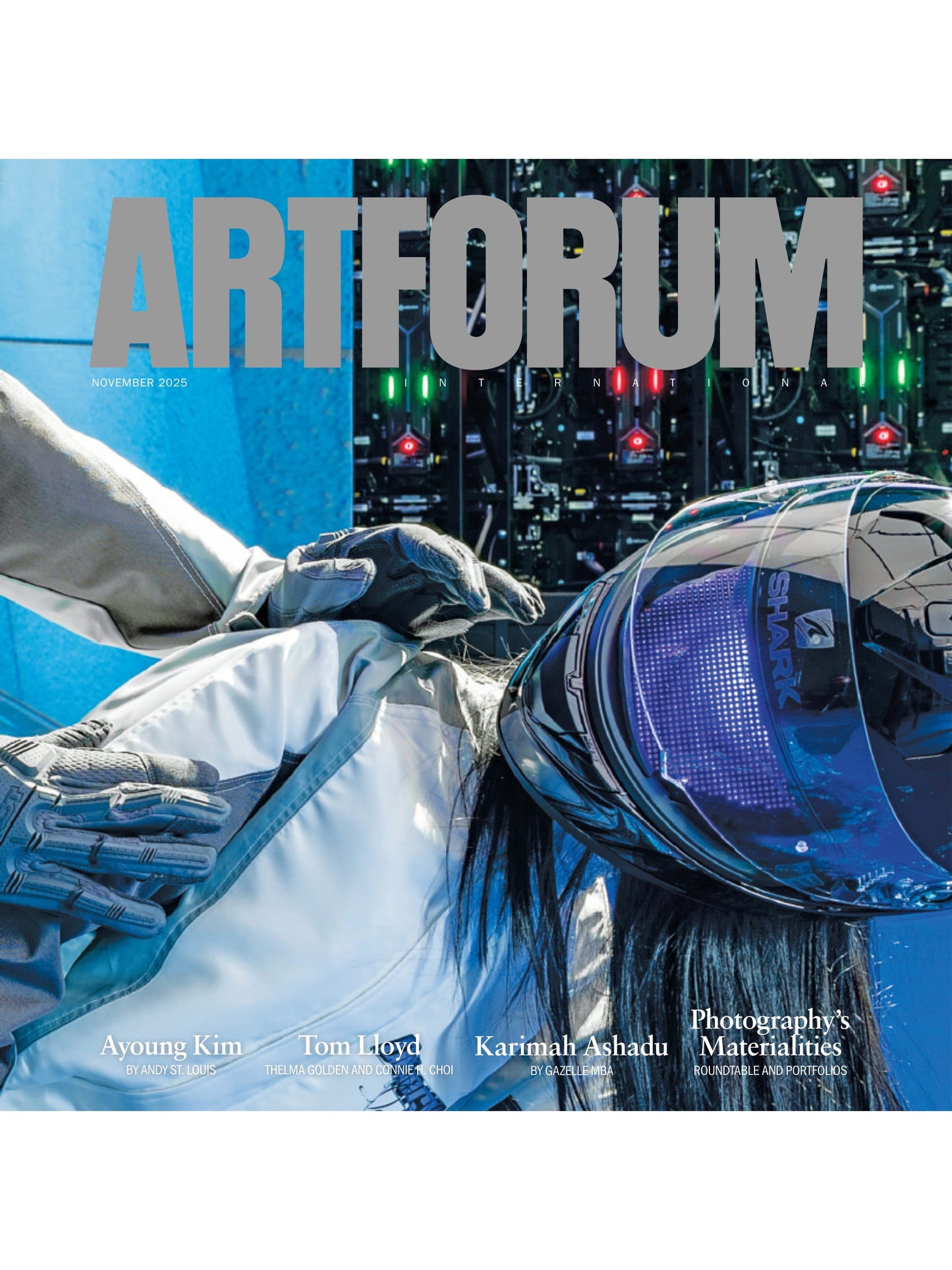 Artforum - November 2025: Photography's Materialities, Ayoung Kim's Futuristic Art,The 2025 California Biennial, Tom Lloyd & The Studio Museum, Karimah Ashadu Redefining Boundaries & More!