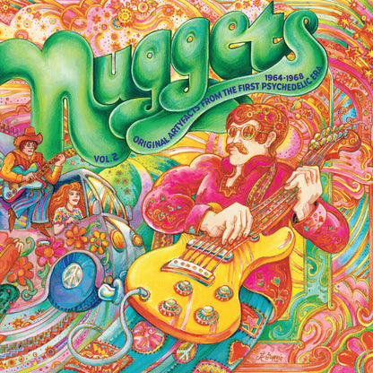 Nuggets – Original Artyfacts From The First Psychedelic Era (1965-1968), Vol. 2 (Blue Psychedelic 2-LP Vinyl) Vinyl Record