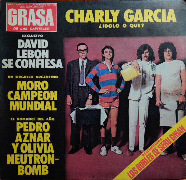 Seru, Giran - Grasa De Las Capitales [LP] Vinyl Record Album Cover