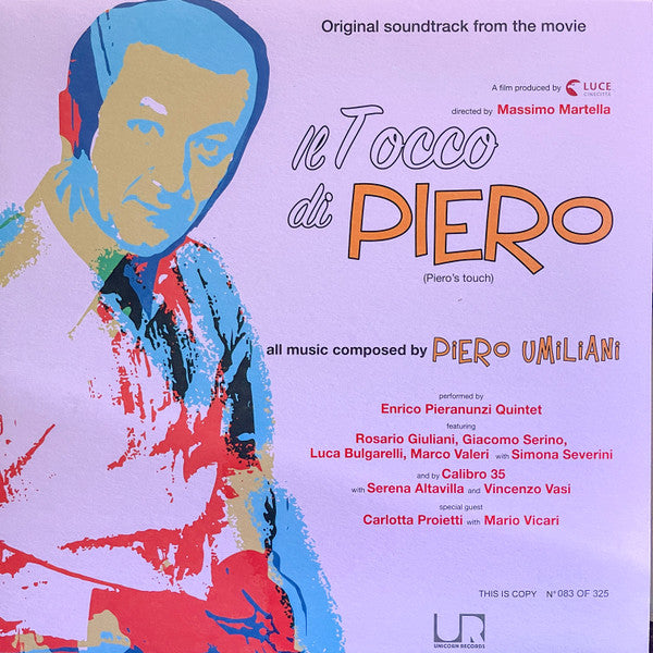 Pieranunzi / Calibro 35 / Proietti (Ita) - Il Tocco Di Piero - O.S.T. (Ita) [LP] Vinyl Record Album Cover