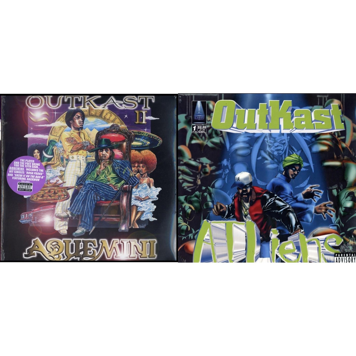 Outkast - Atliens & Aquemini - LP Vinyl Bundle