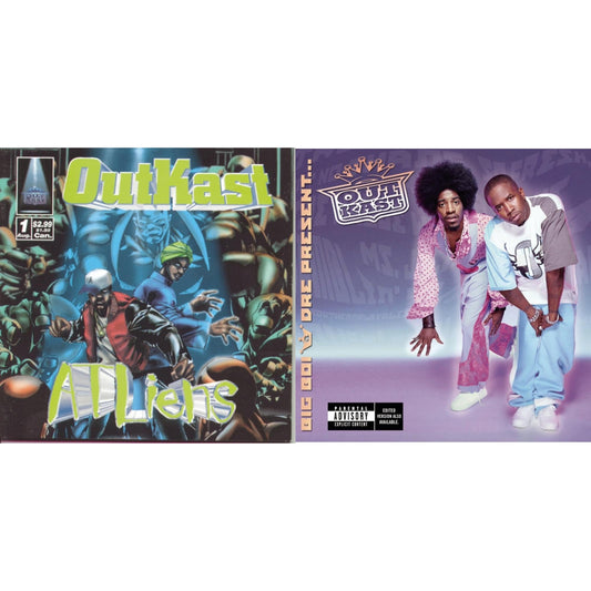 Outkast - Atliens & Big Boi & Dre Present Outkast (Explicit) - CD Bundle