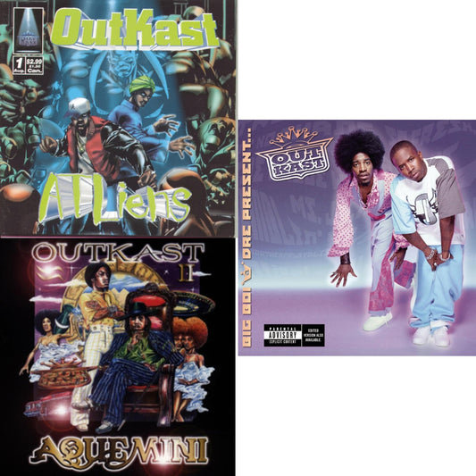 Outkast - Atliens & Aquemini & Big Boi & Dre Present Outkast (Explicit) - CD Bundle