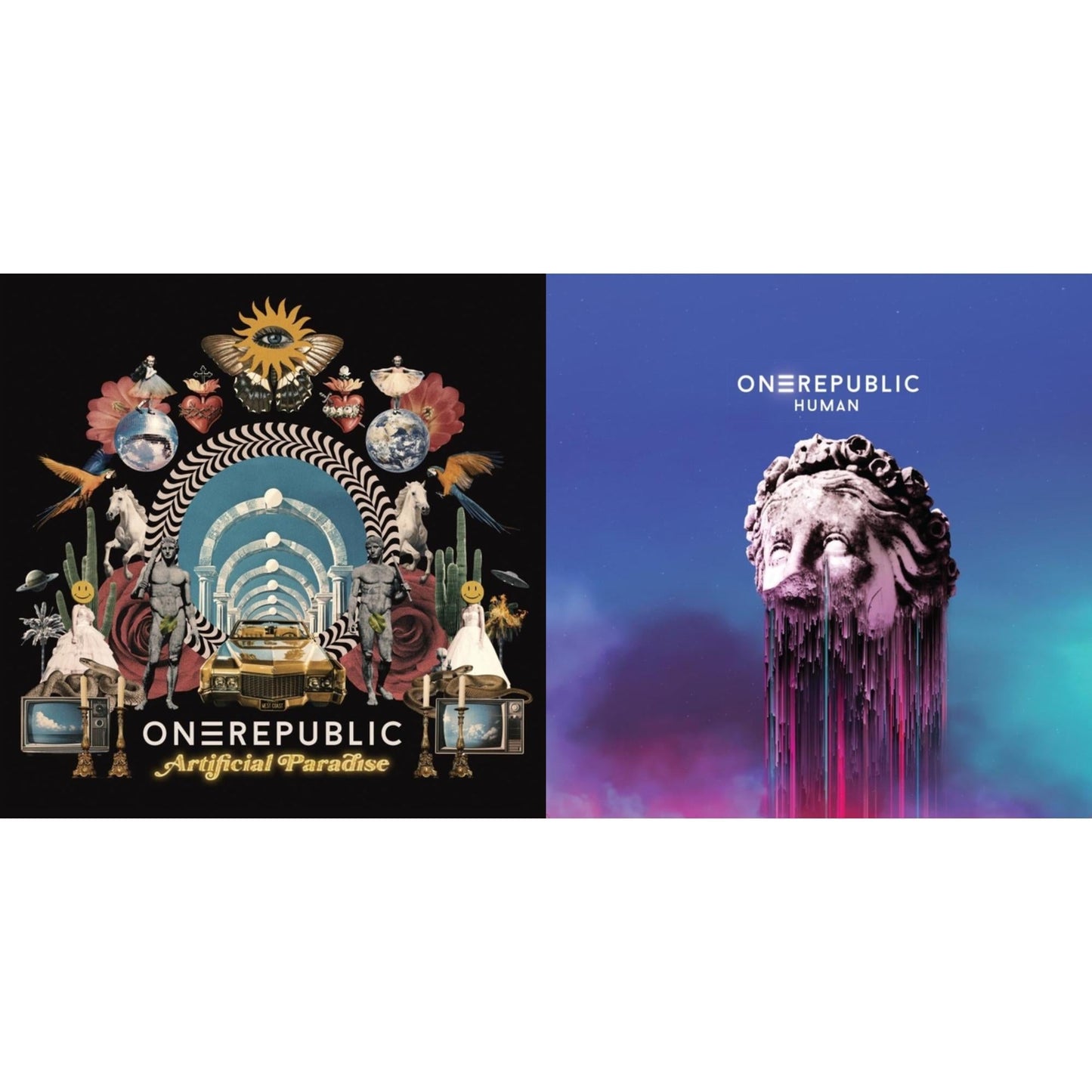 Onerepublic - Artificial Paradise (Gold LP Vinyl) & Human