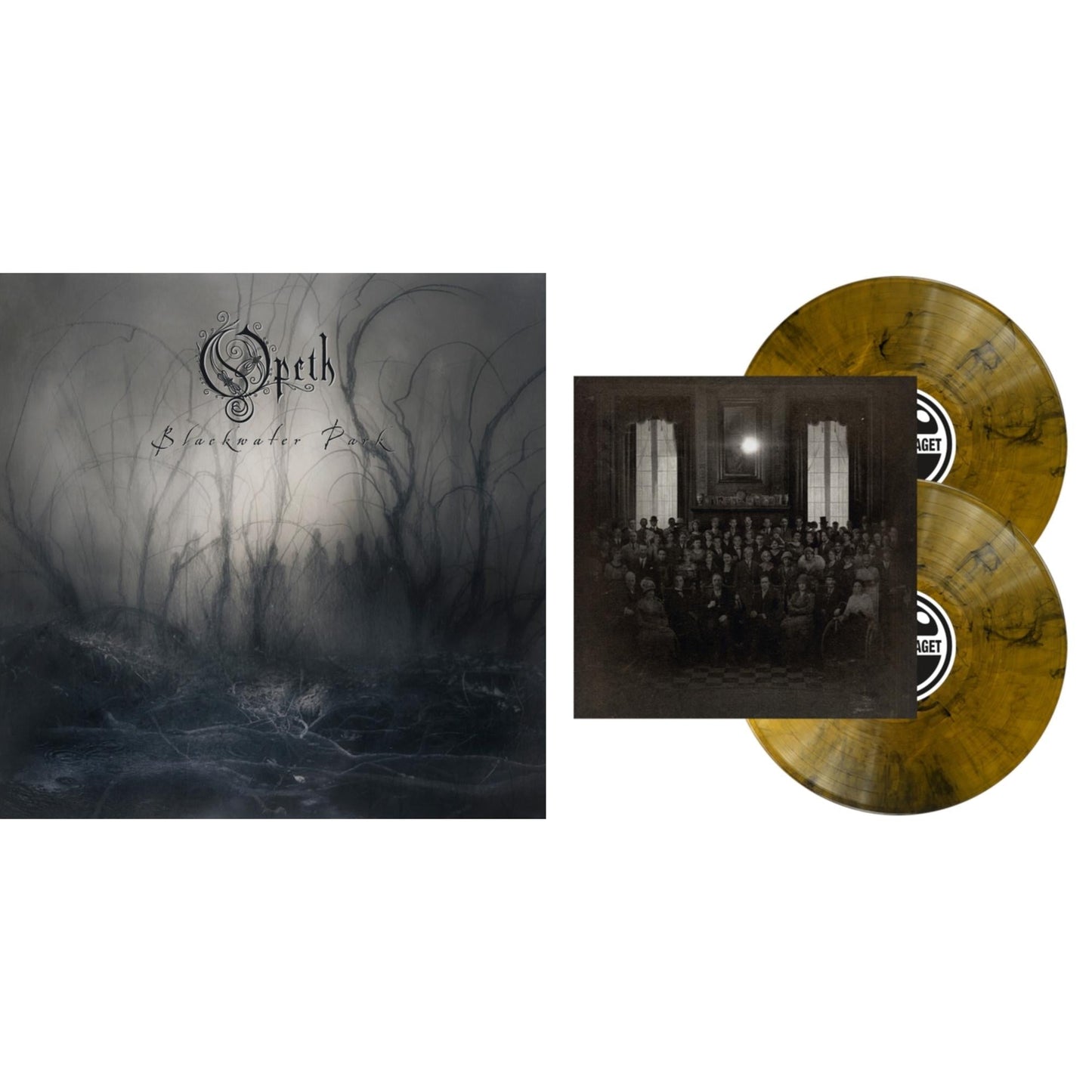 Opeth - Blackwater Park (20Th Anniversary Edition/2LP/White/Black Smokey Light Transparent Vinyl) & Last Will & Testament (2LP/Gold & Black Marble Vinyl)