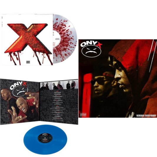 Onyx - Onyx Versus Everybody & Turndafucup (Blue LP Vinyl) & Blood On Da X