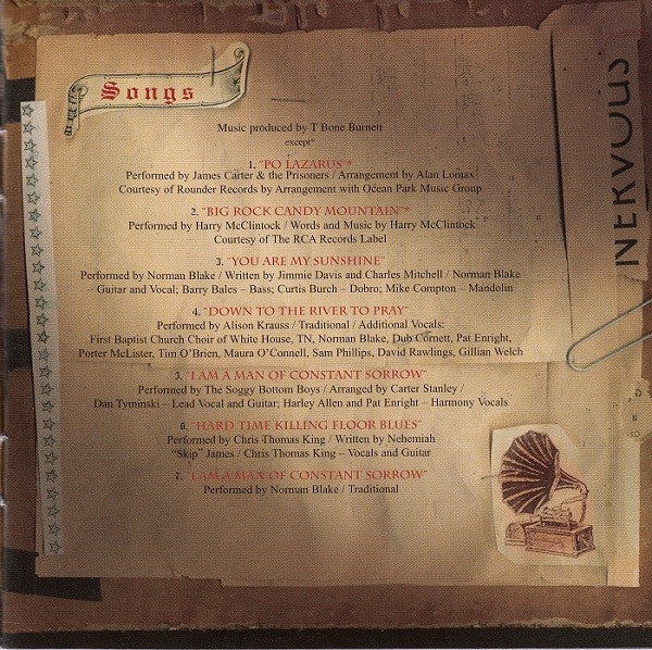 O Brother, Where Art Thou? (Soundtrack CD)