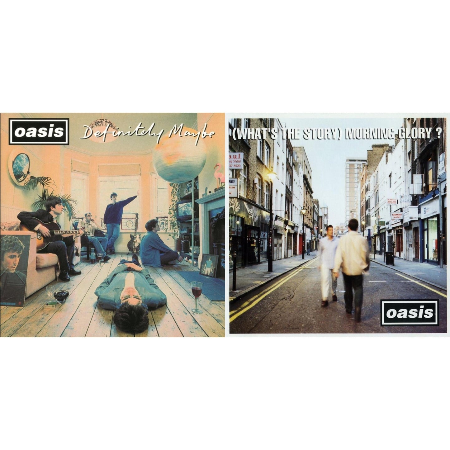 Oasis - Definitely Maybe & (What’S The Story) Morning Glory? - LP Vinyl Bundle