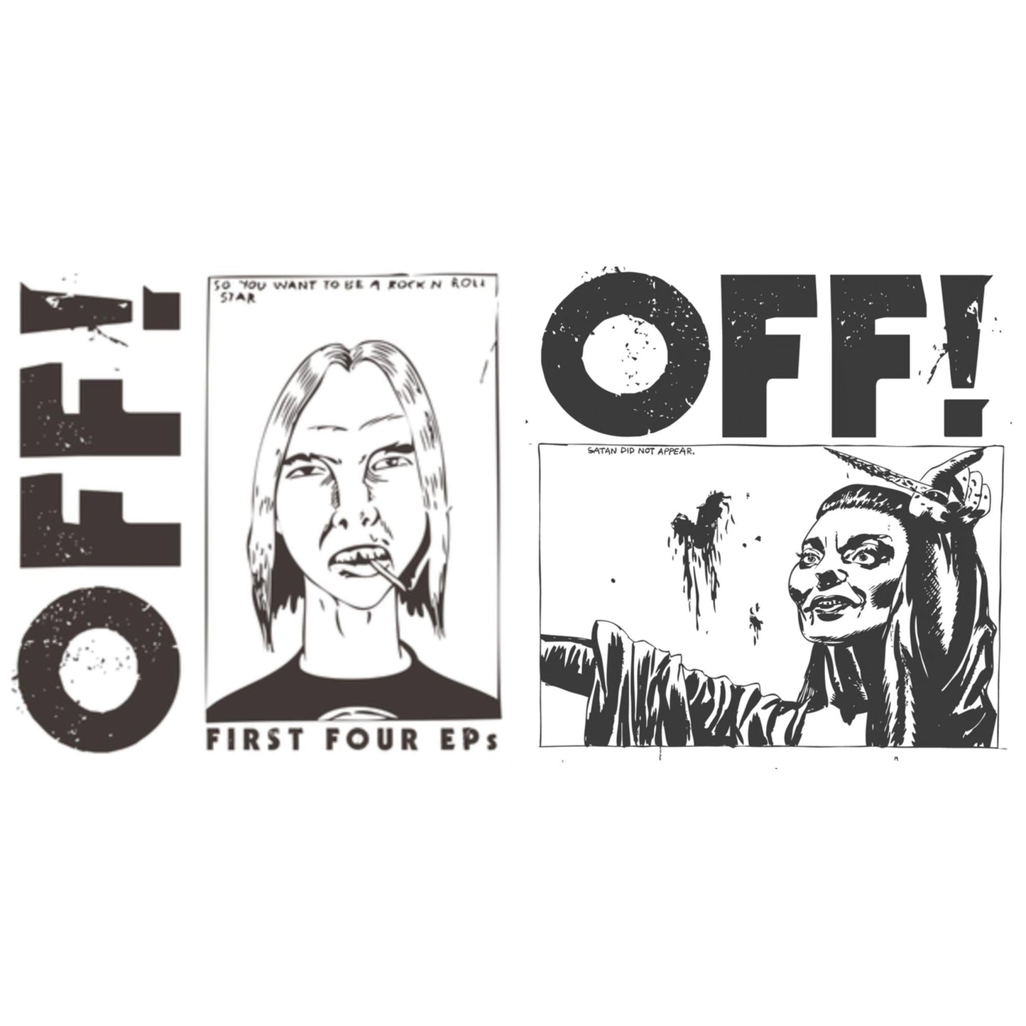 Off! - First Four Eps (Deep Purple LP Vinyl) (I) & Off! (Color LP Vinyl)