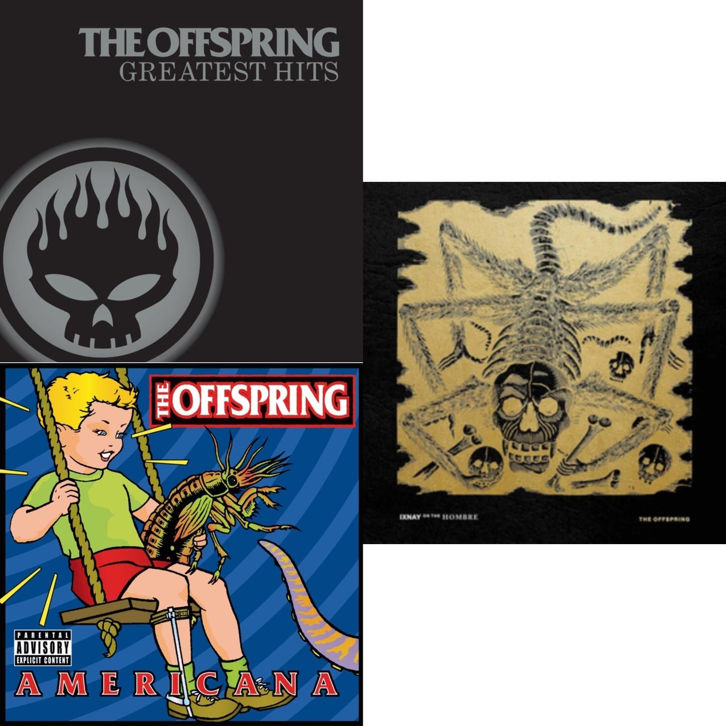 Offspring - Greatest Hits & Ixnay On The Hombre (180G/Opaque Gold LP Vinyl/Leatherette Jacket) & Americana