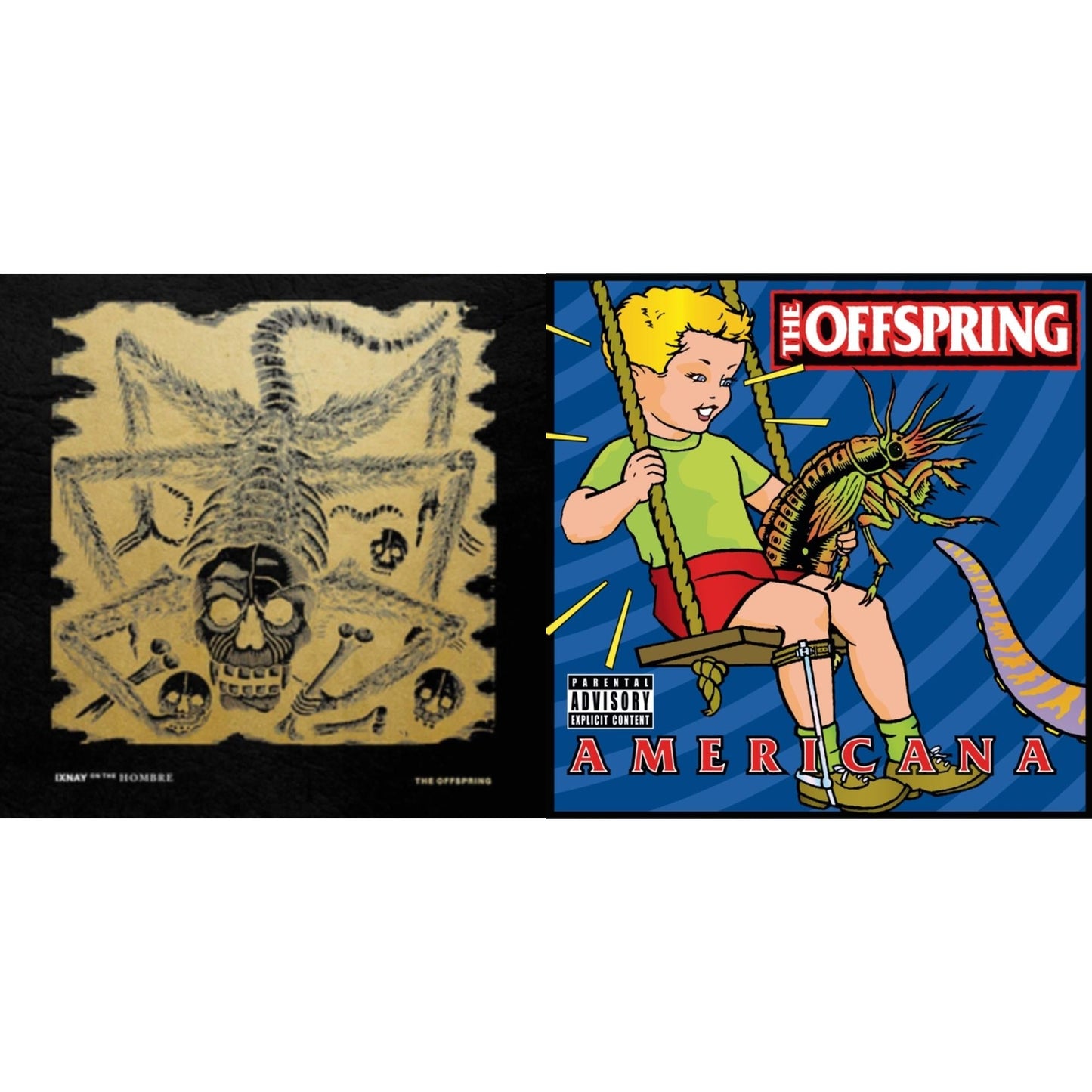 Offspring - Ixnay On The Hombre (180G/Opaque Gold LP Vinyl/Leatherette Jacket) & Americana