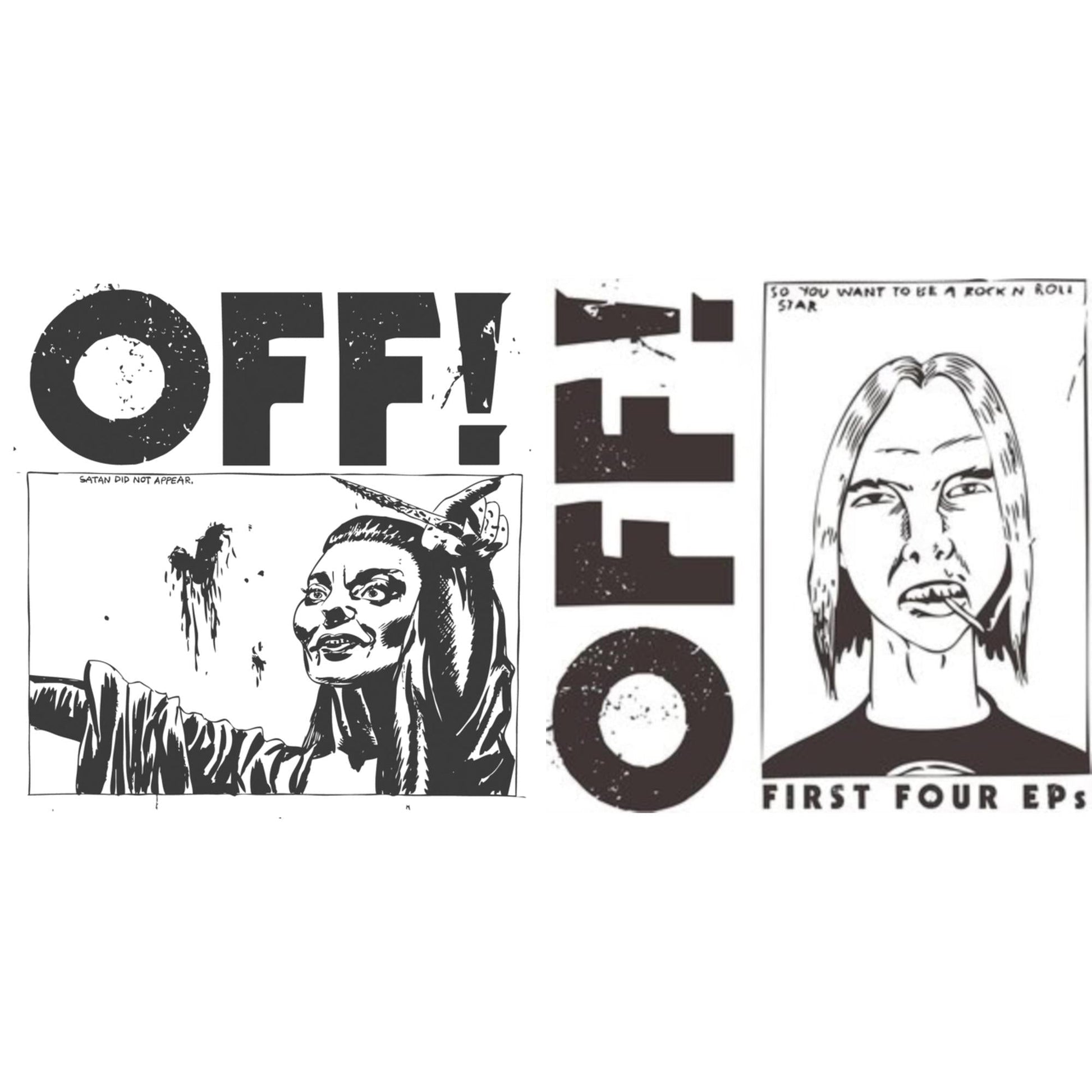 Off! - First Four Eps & Off! - CD Bundle