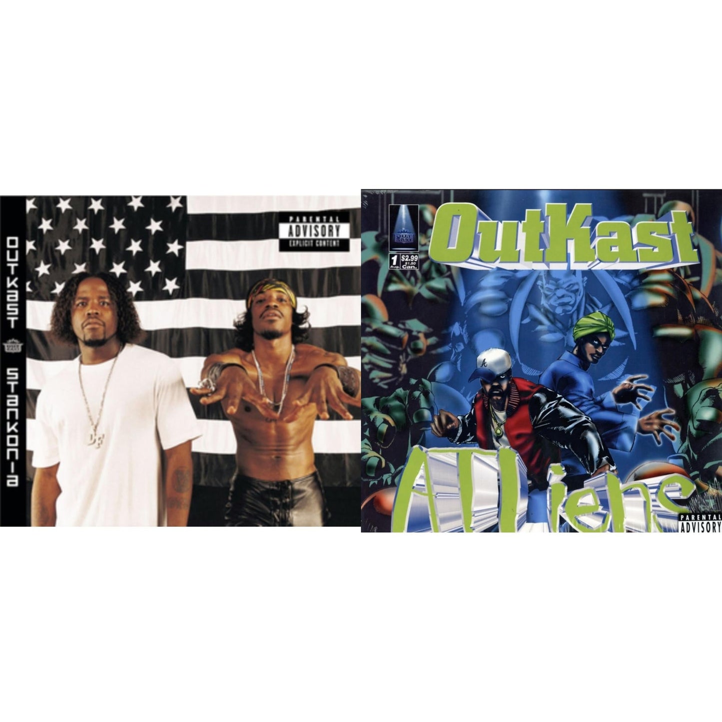 Outkast - Atliens & Stankonia - LP Vinyl Bundle