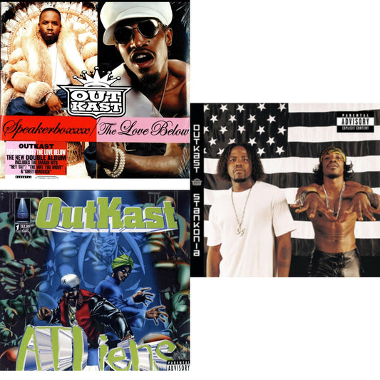 Outkast - Atliens & Stankonia & Speakerboxxx / Love Below - LP Vinyl Bundle