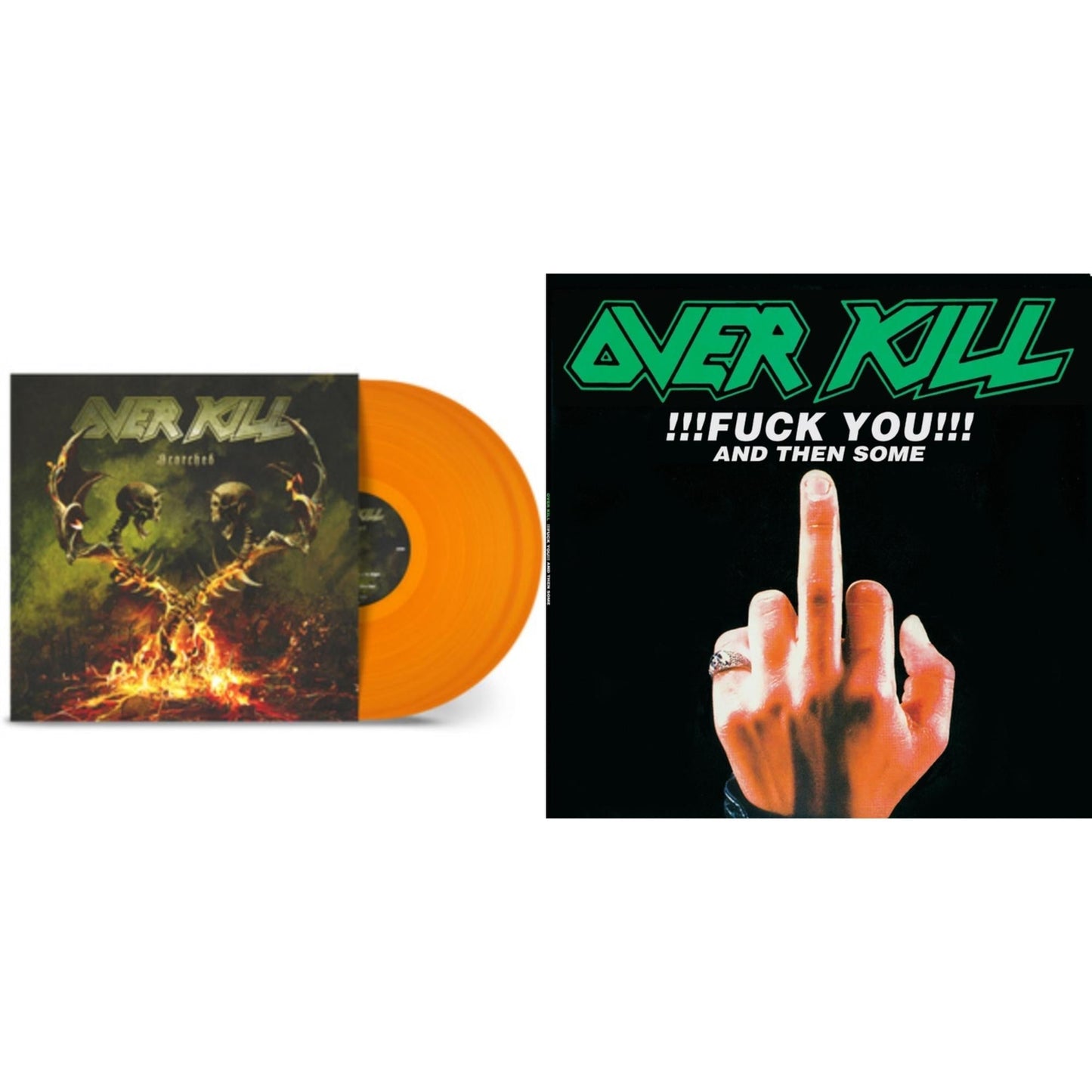 Overkill - Fuck You & Then Some & Scorched (Orange Vinyl/2LP)