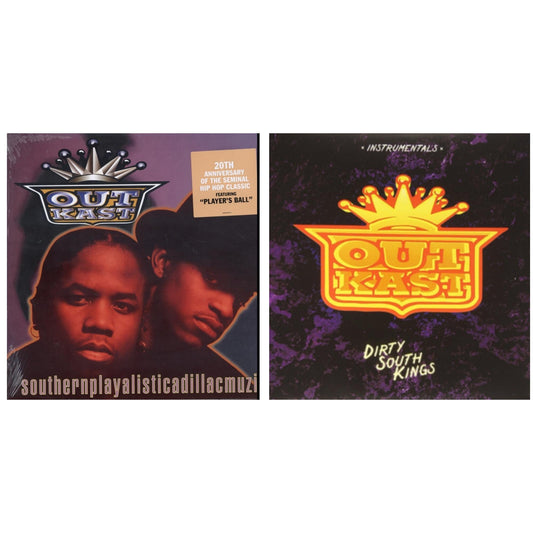 Outkast - Instrumentals: Dirty South Kings & Southernplayalisticadillacmuzik - LP Vinyl Bundle