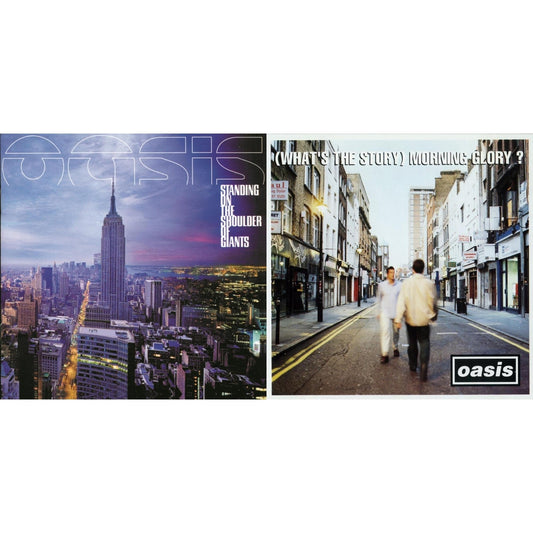 Oasis - Standing On The Shoulder Of Giants & (What’S The Story) Morning Glory? - LP Vinyl Bundle