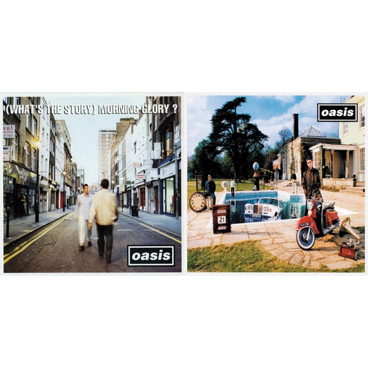 Oasis - (What’S The Story) Morning Glory? & Be Here Now - LP Vinyl Bundle