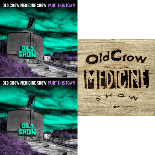 Old Crow Medicine Show - Paint This Town (Random Jacket Clear LP Vinyl) & Paint This Town & Carry Me Back (Coke Bottle Clear LP Vinyl)